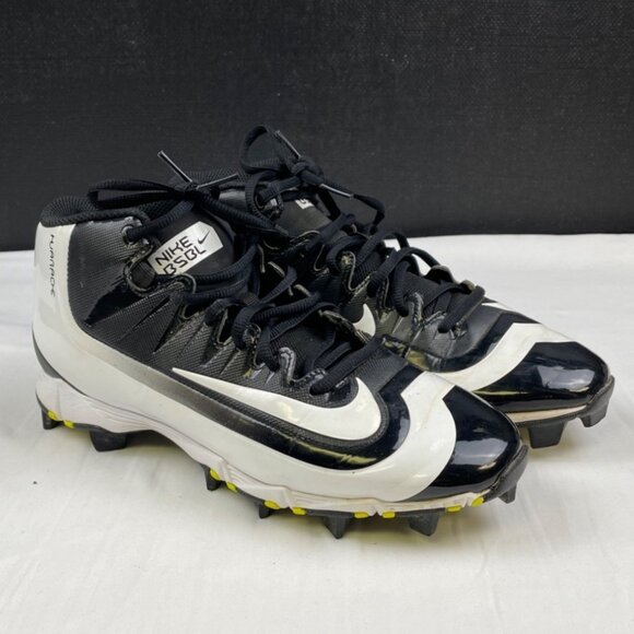 Nike Other - Nike BSBL Huarache Men's Blk/White Shoes/Baseball Cleats Sz7.5 SKU 4201